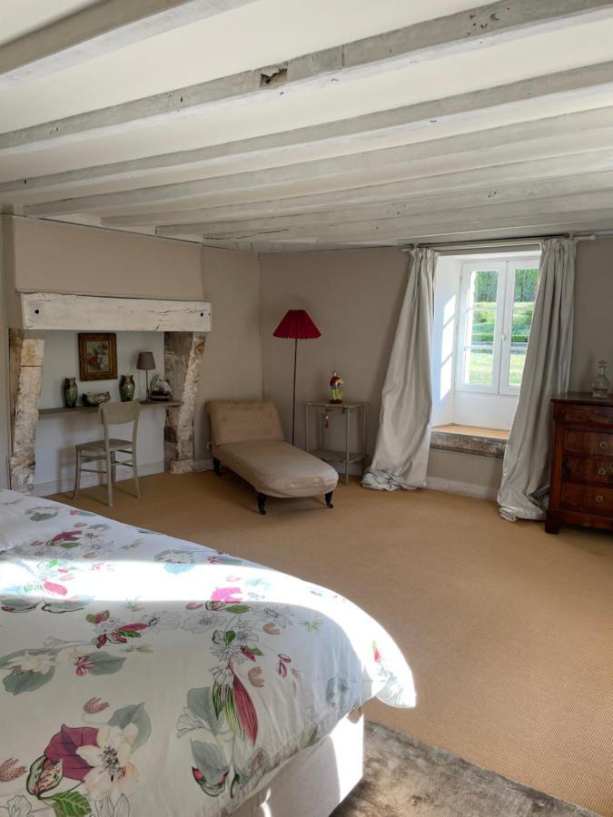 La Croix Des Granges Bed and Breakfast Chapdeuil Exteriör bild