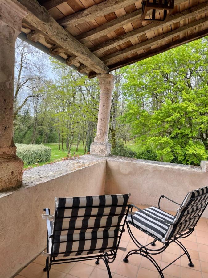 La Croix Des Granges Bed and Breakfast Chapdeuil Rum bild